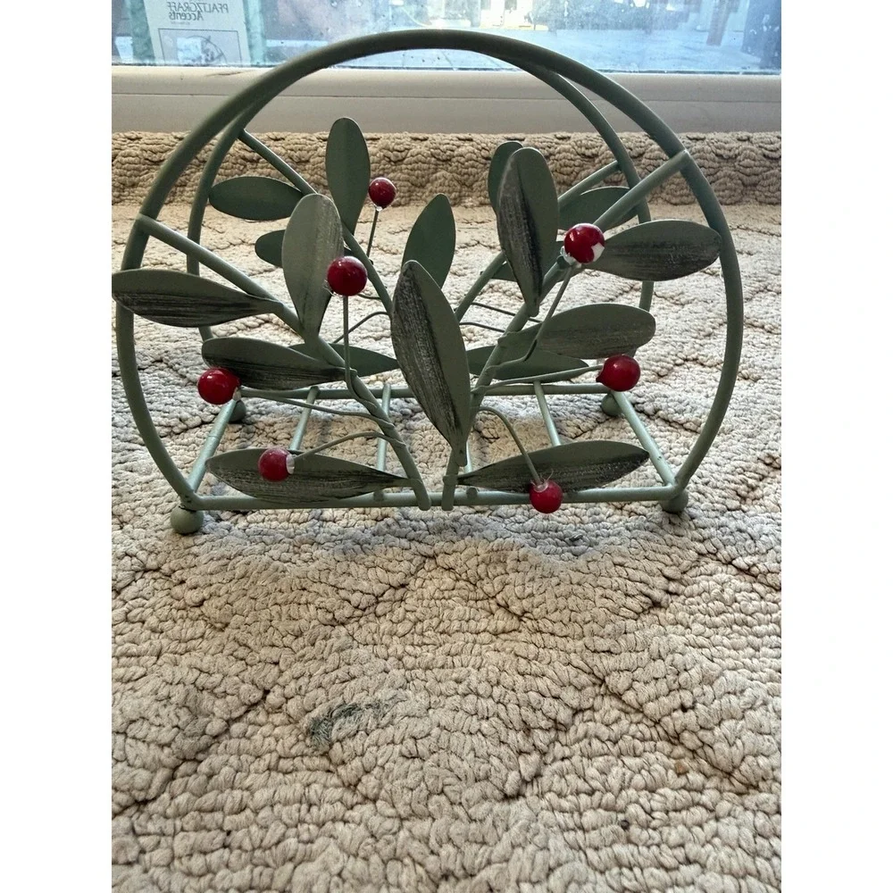 2002 Portfolio PFALTZGRAFF Accents Winterwood Napkin Holder ITEM #23345